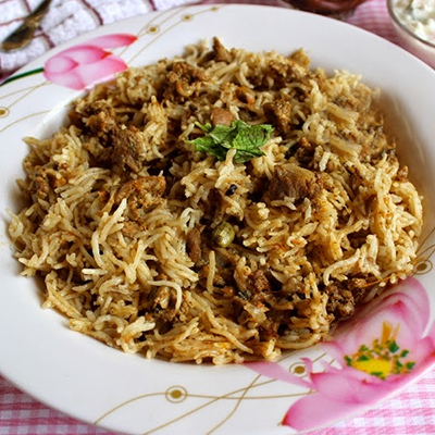 "Mutton kheema Biryani (Hotel Cafe Bahar) - Click here to View more details about this Product